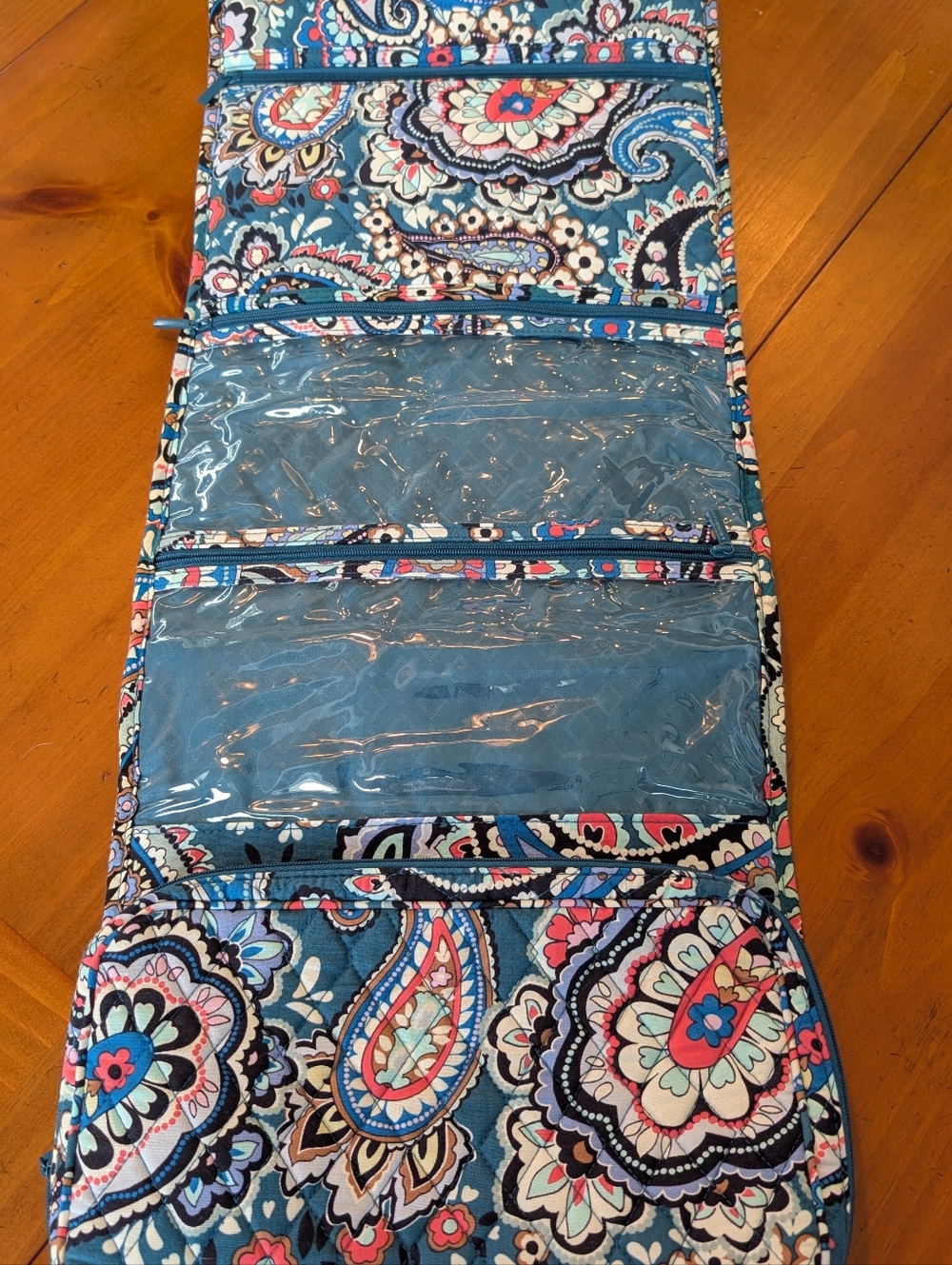 Vera Bradley Haymarket Paisley travel Set - Picture 7 of 11